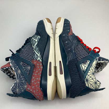 【中古品】【メンズ】  NIKE CW0898-400 AIR JORDAN 4 RETRO SE"SASHIKO" スニーカー 靴 ナイキ 160-250227-st-16-fuz サイズ：27.0cm カラー：インディゴ 万代Net店