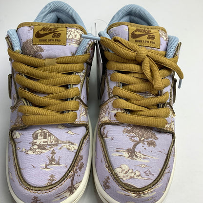 【中古美品】【メンズ】 NIKE SB FN5880-001 DUNK LOW PRM ”TOILE" スニーカー 靴 ナイキ 166-250301-st-17-fuz サイズ：23.5cm カラー：パープル 万代Net店