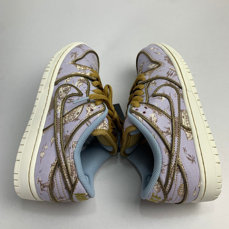 【中古美品】【メンズ】 NIKE SB FN5880-001 DUNK LOW PRM ”TOILE" スニーカー 靴 ナイキ 166-250301-st-17-fuz サイズ：23.5cm カラー：パープル 万代Net店