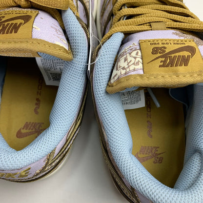 【中古美品】【メンズ】 NIKE SB FN5880-001 DUNK LOW PRM ”TOILE" スニーカー 靴 ナイキ 166-250301-st-17-fuz サイズ：23.5cm カラー：パープル 万代Net店
