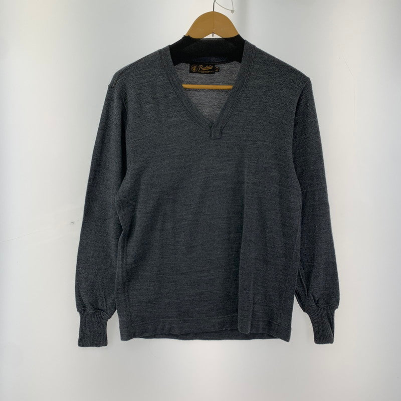 【中古品】【メンズ】  FREEWHEELERS POWER WEAR V NECK SWEATER フリーホイーラズ セーター 145-250227-st-05-fuz サイズ：40 カラー：グレー 万代Net店