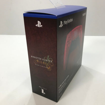 【中古美品】 未使用 未開封 PlayStation 5 PS5 プレイステーション5 プレステ5 DualSense デュアル センス ワイヤレス コントローラー ""モンスターハンターワイルズ"" リミテッドエディション ゲーム 024-250911-mh-06-fuz 万代Net店