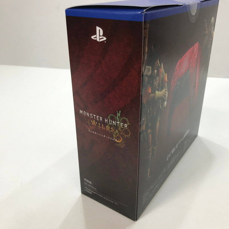 【中古美品】 未使用 未開封 PlayStation 5 PS5 プレイステーション5 プレステ5 DualSense デュアル センス ワイヤレス コントローラー ""モンスターハンターワイルズ"" リミテッドエディション ゲーム 024-250911-mh-05-fuz 万代Net店