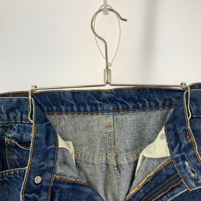 【中古品】【メンズ】  LEVI'S 517 ブーツカットデニムパンツ リーバイス 156-250301-st-17-fuz サイズ：W33 カラー：ブルー 万代Net店