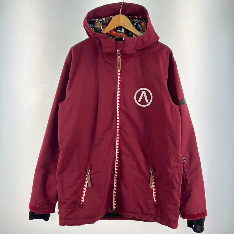 【中古品】【メンズ】 ARBN エアボーン ウェア スノーウェア スノボ スキー ジャケット アウター 上着 ※毛玉・スレあり 118-261022-io-10-fuz サイズ：XL カラー：ワイン 万代Net店