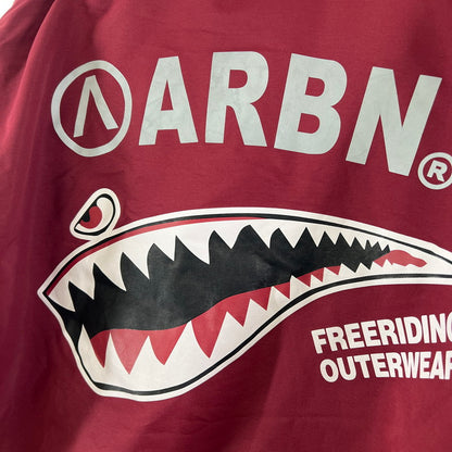 【中古品】【メンズ】 ARBN エアボーン ウェア スノーウェア スノボ スキー ジャケット アウター 上着 ※毛玉・スレあり 118-261022-io-10-fuz サイズ：XL カラー：ワイン 万代Net店