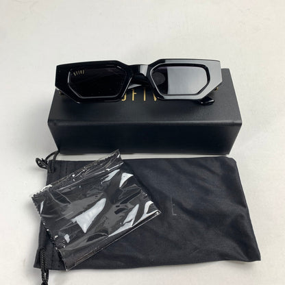 【中古品】【メンズ】 9FIVE VINCENT サングラス サングラス ナインファイブ 203-250301-st-05-fuz サイズ：サングラス カラー：ブラック 万代Net店