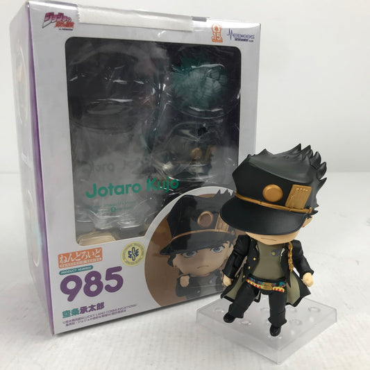 【中古品】 完備品 GOODSMILE ねんどろいど 985 空条承太郎 ジョジョの奇妙な冒険 ジョジョ フィギュア 051-261006-io-35-fuzh 万代Net店