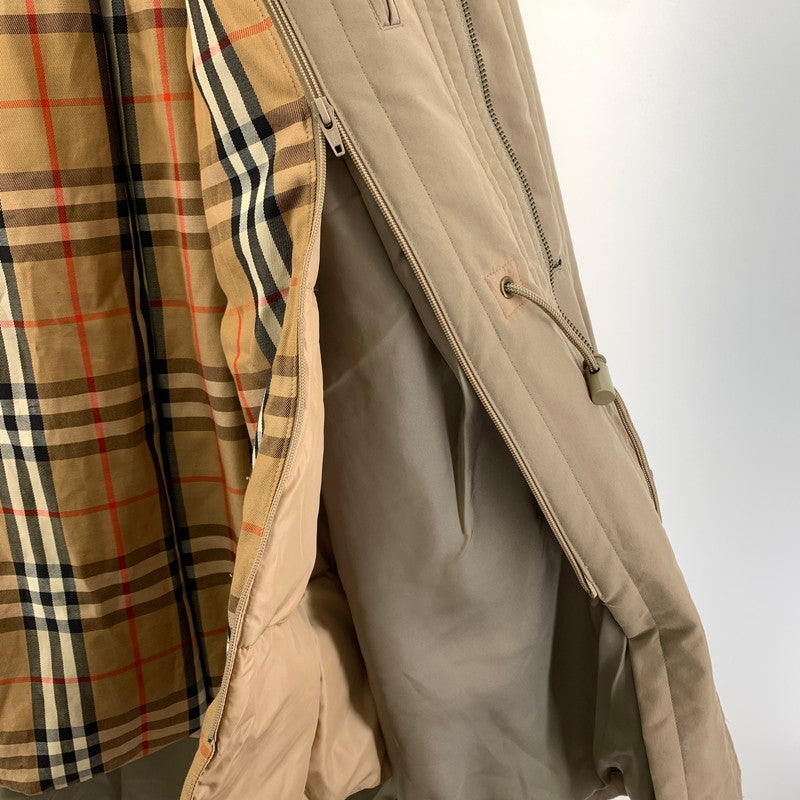 【中古品】【メンズ】 Burberrys バーバリーズ BURBERRYS 90s ダウン ステンカラー コート ライナー付き アウター コート ブランド 古着 141-250304-mh-06-fuz サイズ：LY（L） カラー：ベージュ 万代Net店