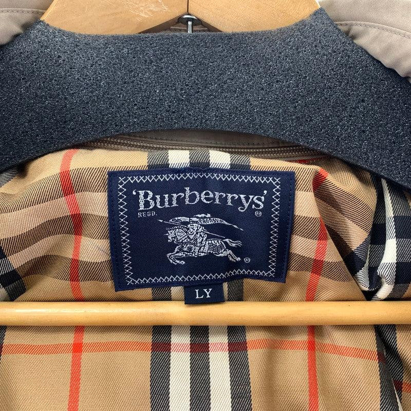 【中古品】【メンズ】 Burberrys バーバリーズ BURBERRYS 90s ダウン ステンカラー コート ライナー付き アウター コート ブランド 古着 141-250304-mh-06-fuz サイズ：LY（L） カラー：ベージュ 万代Net店