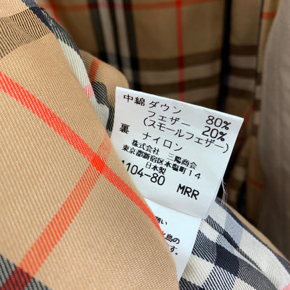 【中古品】【メンズ】 Burberrys バーバリーズ BURBERRYS 90s ダウン ステンカラー コート ライナー付き アウター コート ブランド 古着 141-250304-mh-06-fuz サイズ：LY（L） カラー：ベージュ 万代Net店