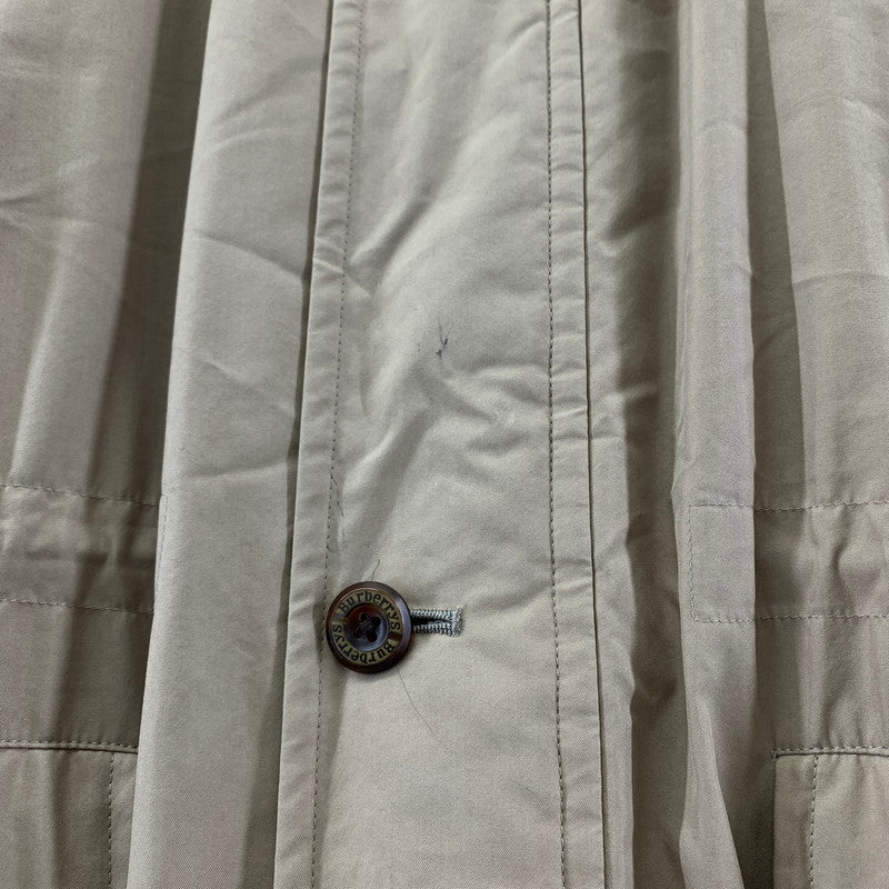 【中古品】【メンズ】 Burberrys バーバリーズ BURBERRYS 90s ダウン ステンカラー コート ライナー付き アウター コート ブランド 古着 141-250304-mh-06-fuz サイズ：LY（L） カラー：ベージュ 万代Net店