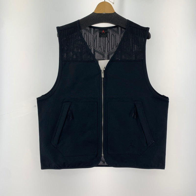 【中古美品】【メンズ】  JORDAN HF9327-010 ESSENTIALS VEST ジョーダン 148-250301-st-11-fuz サイズ：M カラー：ブラック 万代Net店