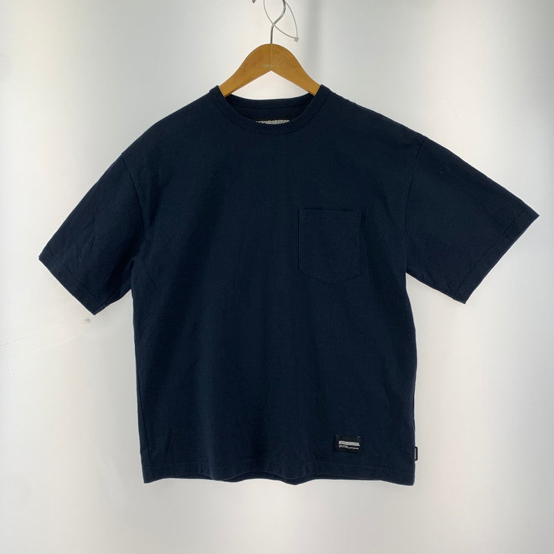 【中古品】【メンズ】  NEIGHBORHOOD 232FPNH-CSM10 CLASSIC-P CREWNECK SS ネイバーフッド 142-250301-st-09-fuz サイズ：S カラー：ネイビー 万代Net店