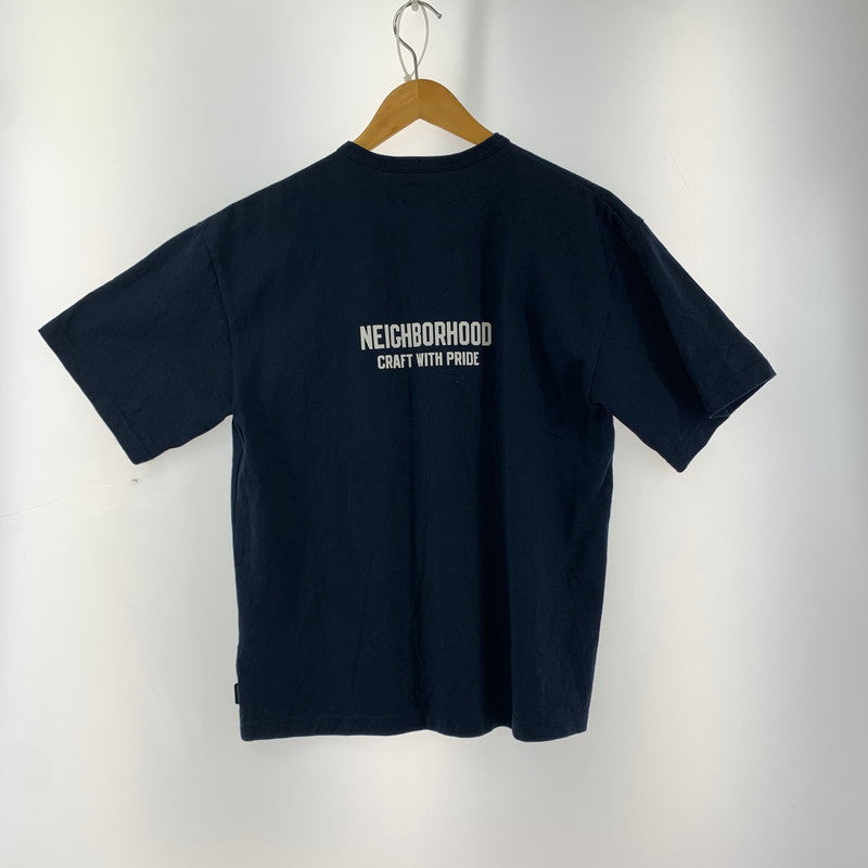 【中古品】【メンズ】  NEIGHBORHOOD 232FPNH-CSM10 CLASSIC-P CREWNECK SS ネイバーフッド 142-250301-st-09-fuz サイズ：S カラー：ネイビー 万代Net店