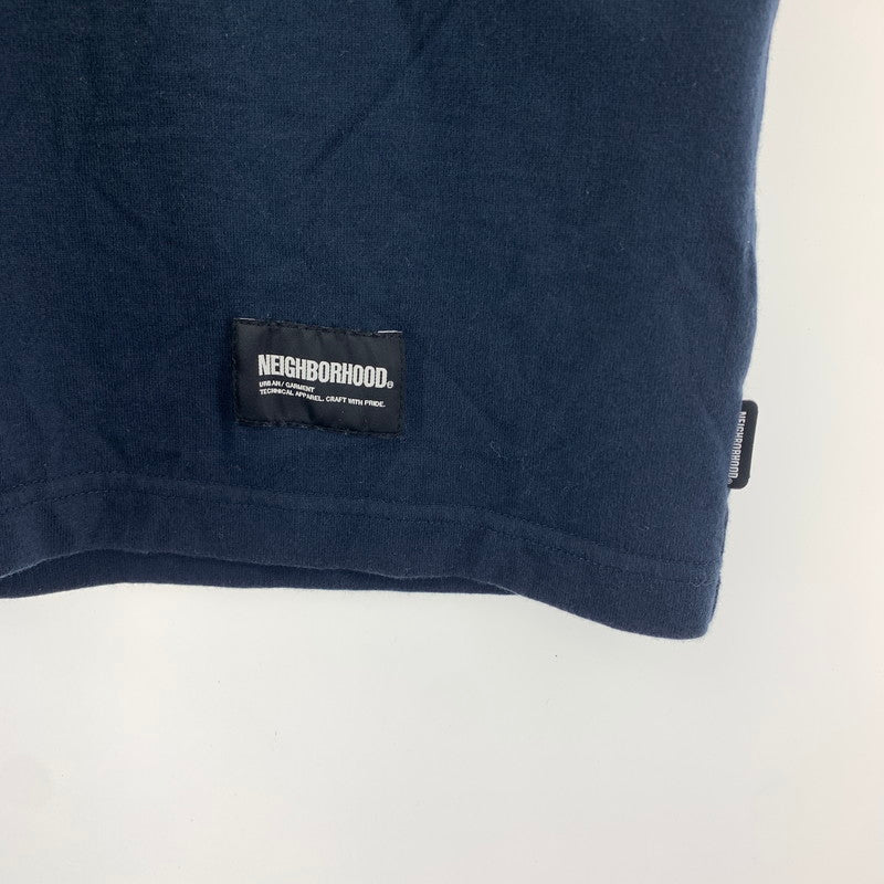 【中古品】【メンズ】  NEIGHBORHOOD 232FPNH-CSM10 CLASSIC-P CREWNECK SS ネイバーフッド 142-250301-st-09-fuz サイズ：S カラー：ネイビー 万代Net店