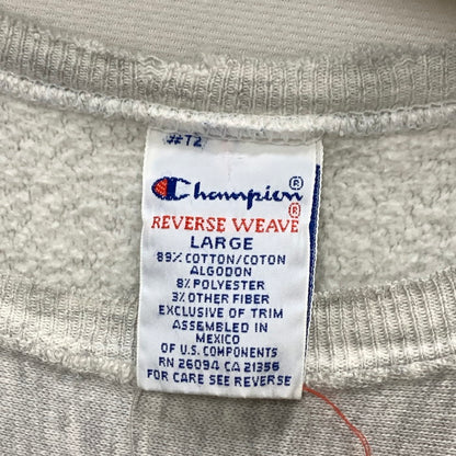 【中古品】【メンズ】 Champion チャンピオン 90s メキシコ製 REVERSE WEAVE SWEAT リヴァースウィーブスウェット トップス ブランド 古着 145-250308-gm-16-fuz サイズ：L カラー：グレー 万代Net店