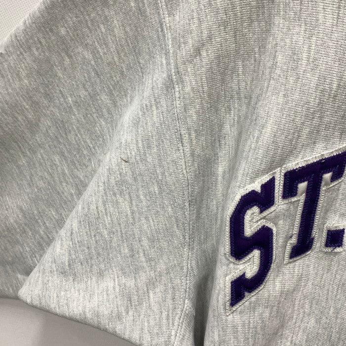 【中古品】【メンズ】 Champion チャンピオン 90s メキシコ製 REVERSE WEAVE SWEAT リヴァースウィーブスウェット トップス ブランド 古着 145-250308-gm-16-fuz サイズ：L カラー：グレー 万代Net店