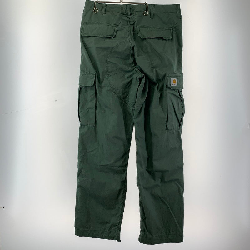 【中古品】【メンズ】 CARHARTT REGULAR CARGO PANT カーハート 156-250308-st-15-fuz サイズ：34 カラー：グリーン 万代Net店