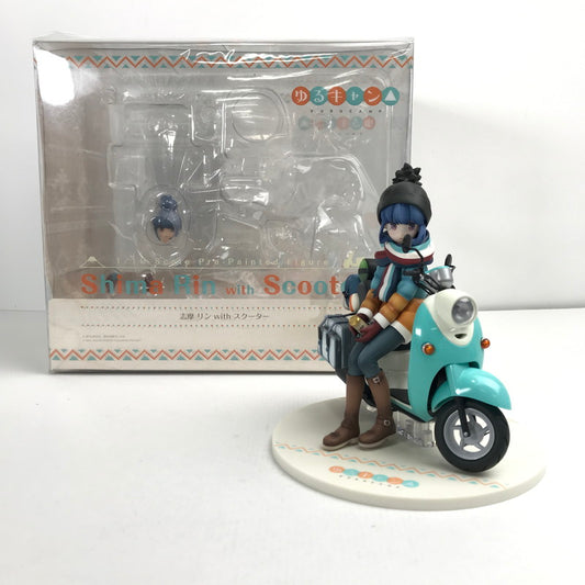 【中古品】 ゆるキャン△ 志摩リン with スクーター 1/10 完成品 フィギュア 053-260318-ky-03-fuzh 万代Net店