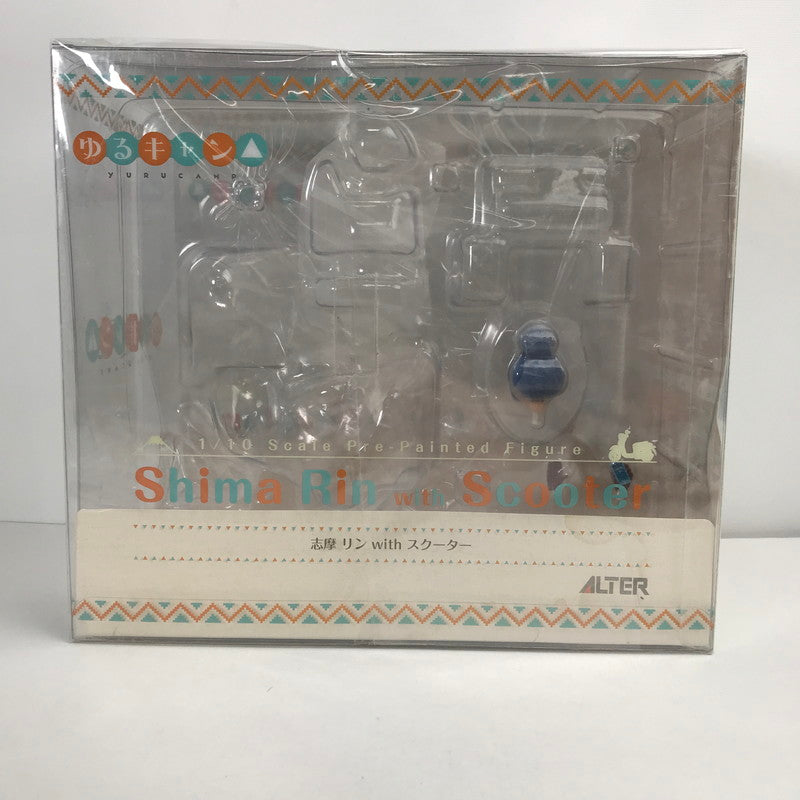 【中古品】 ゆるキャン△ 志摩リン with スクーター 1/10 完成品 フィギュア 053-260318-ky-03-fuzh 万代Net店