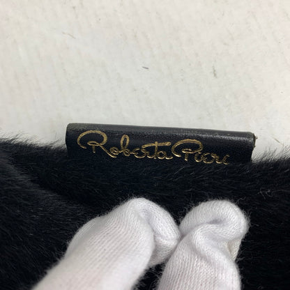 【中古品】【レディース】 ROBERTA PIERI ロベルタピエリ トートバッグ ブラックファ カバン トート バッグ かばん ※角スレ・使用感有 188-260803-io-22-fuzh 万代Net店