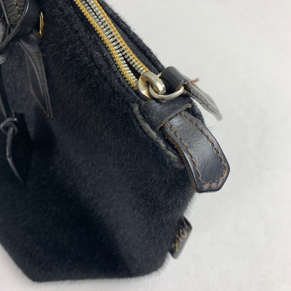 【中古品】【レディース】 ROBERTA PIERI ロベルタピエリ トートバッグ ブラックファ カバン トート バッグ かばん ※角スレ・使用感有 188-260803-io-22-fuzh 万代Net店