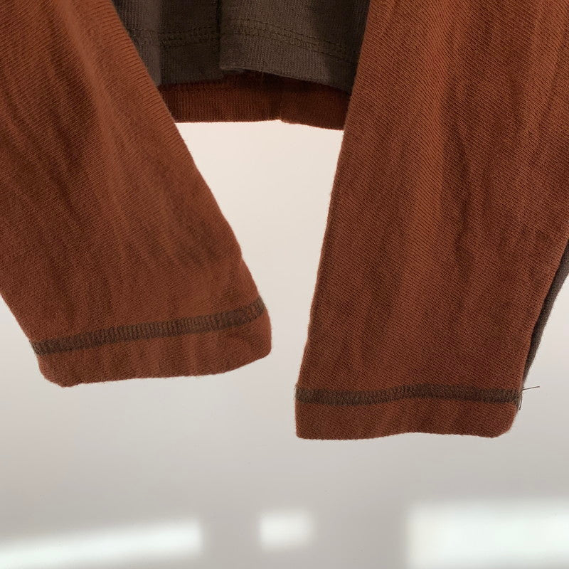 【中古品】【レディース】 KALEN ケレン 2WAY TEE 長袖Tシャツ ロンT BEIGE ORANGE SIZE:42 170-260701-io-02-fuzh 万代Net店
