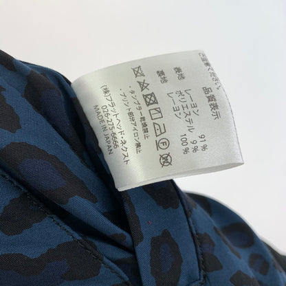 【中古品】【メンズ】 THE FLAT HEAD フラットヘッド レーヨンツイルジャケット スカジャン ドラゴン刺繍 裏地レオパード柄 145-250310-nm-02-fuz サイズ：40 カラー：ブラック 万代Net店