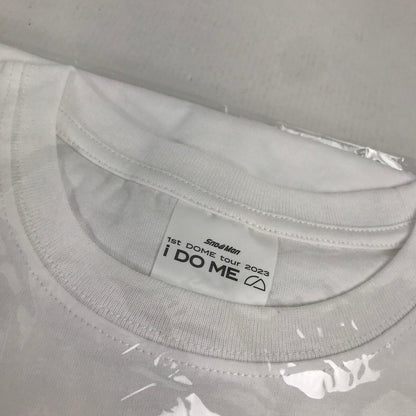【中古品】 SnowMan スノーマン オーバーサイズロングTシャツ ホワイト 「Snow Man 1st DOME tour 2023 i DO ME」 086-251219-io-11-fuz 万代Net店