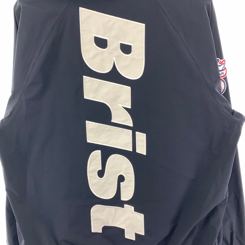 【中古品】【メンズ】 F.C.REAL.BRISTOL エフシーレアルブリストル 21AW MLB TOUR PACKABLE ANORAK アノラック ジャケット 古着 142-250311-mh-26-fuz サイズ：S カラー：ブラック 万代Net店