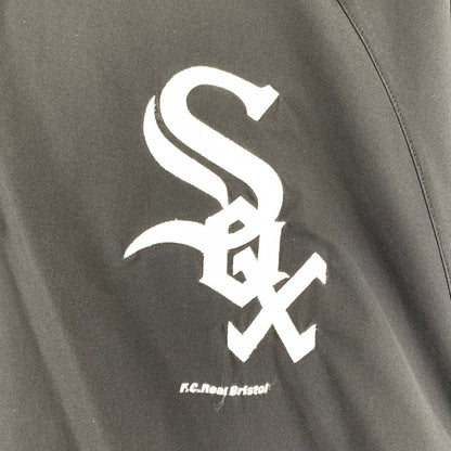 【中古品】【メンズ】 F.C.REAL.BRISTOL エフシーレアルブリストル 21AW MLB TOUR PACKABLE ANORAK アノラック ジャケット 古着 142-250311-mh-26-fuz サイズ：S カラー：ブラック 万代Net店