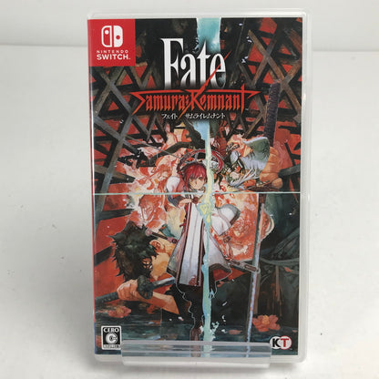【中古美品】 Fate フェイト Samurai Remnant Nintendo Switch ニンテンドースイッチ ゲームソフト 動作確認済 [CERO区分_C/ 15歳以上対象] 260611-io-14-fuz 万代Net店