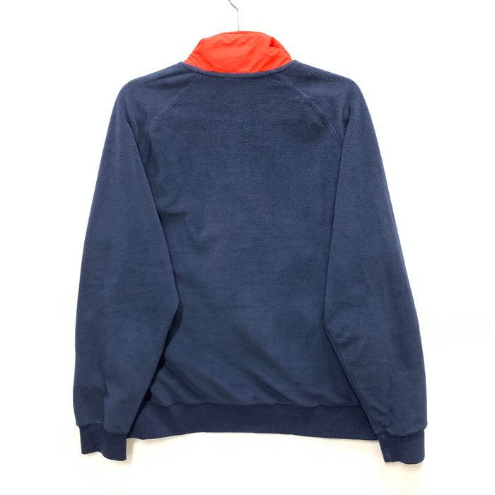 【中古品】【メンズ】 NIKE ナイキ ハーフジップフリースジャケット アウター ブランド 古着 148-250320-gm-22-fuz サイズ：L カラー：ネイビー 万代Net店