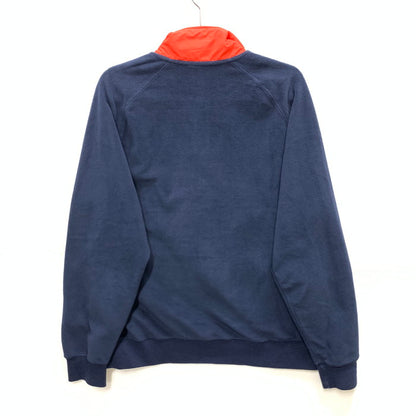 【中古品】【メンズ】 NIKE ナイキ ハーフジップフリースジャケット アウター ブランド 古着 148-250320-gm-22-fuz サイズ：L カラー：ネイビー 万代Net店