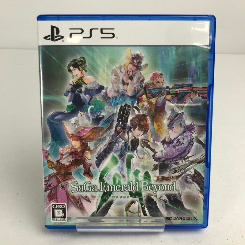 【中古美品】 サガ エメラルド ビヨンド PS5 プレステ5 ゲームソフト [CERO区分_B / 12歳以上対象] 026-260611-io-49-fuz 万代Net店