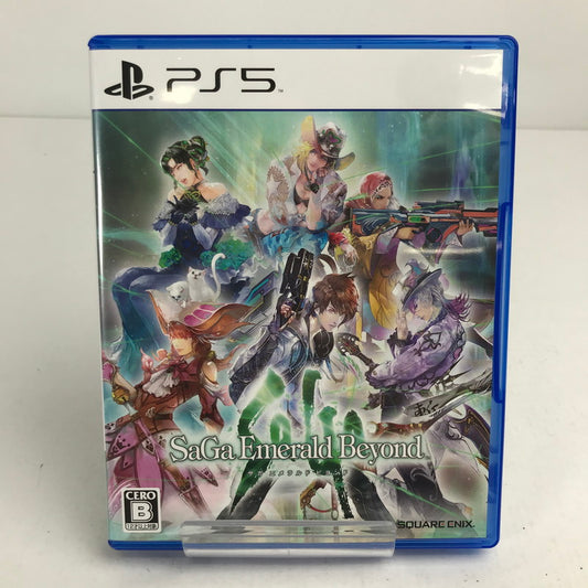 【中古美品】 サガ エメラルド ビヨンド PS5 プレステ5 ゲームソフト [CERO区分_B / 12歳以上対象] 026-260611-io-49-fuz 万代Net店