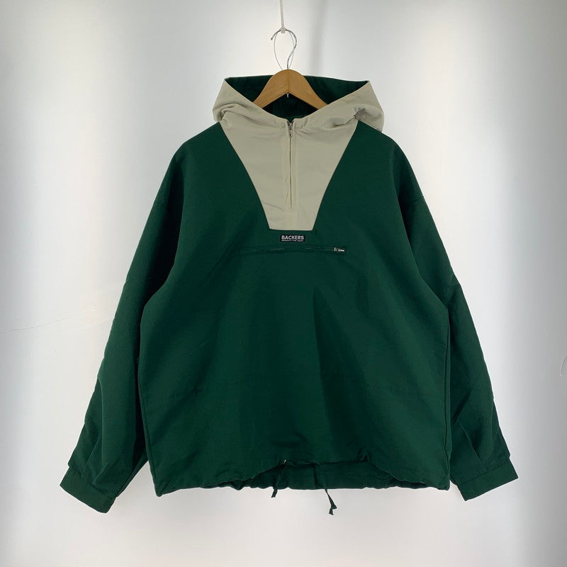 【中古品】【メンズ】 BACKERS 2トーン アノラックパーカー バッカーズ 145-250318-st-01-fuz サイズ：L カラー：カーキ 万代Net店