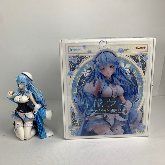 【中古美品】 MaxFactory hololive ホロライブプロダクション 1/6スケール 完成品フィギュア 雪花ラミィ 053-260510-ky-02-fuzh 万代Net店