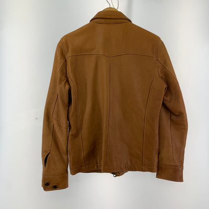 【中古品】【メンズ】 JACKROSE ANTIQUE LEATHER JACKET ジャックローズ 145-250318-st-04-fuz サイズ：2 カラー：ベージュ 万代Net店