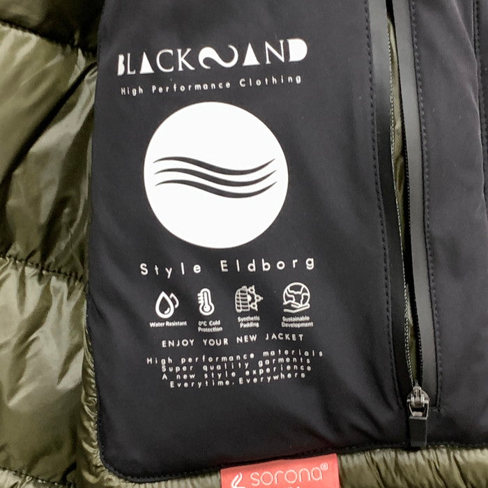 【中古品】【メンズ】 BLACK SAND M2324705 ELDBORG JACKET ダウンジャケット アウター ブランド 古着 141-250320-gm-33-fuz サイズ：M カラー：ブラック 万代Net店