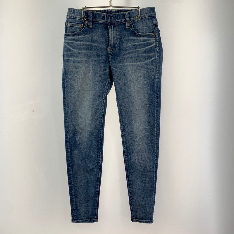 【中古品】 BIG JOHN テーパードジョガーパンツ ビッグジョン 145-250320-st-08-fuz サイズ：26 カラー：ブルー 万代Net店