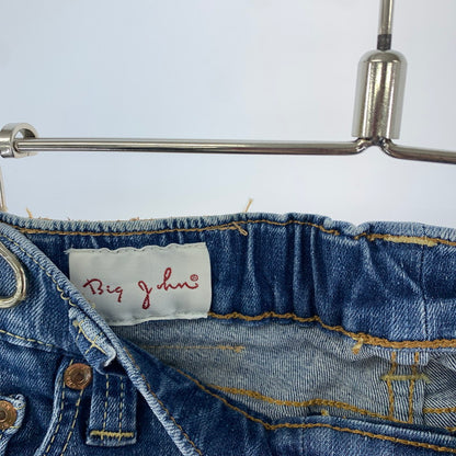 【中古品】 BIG JOHN テーパードジョガーパンツ ビッグジョン 145-250320-st-08-fuz サイズ：26 カラー：ブルー 万代Net店