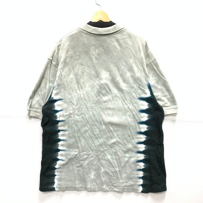 【中古品】【メンズ】 NFL RAIDERS ラスベガス・レイダース ポロシャツ 半袖 トップス ブランド 古着 145-250323-gm-04-fuz サイズ：XXL カラー：カーキ タイダイ 万代Net店