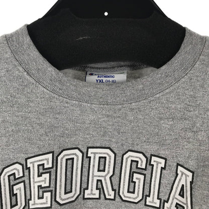 【中古品】【メンズ】 CHAMPION SWEATSHIRT チャンピョン スェット カラーGRAY SIZE:YXL GEORGIA カレッジロゴスェット 148-260804-ky-03-fuzh 万代Net店