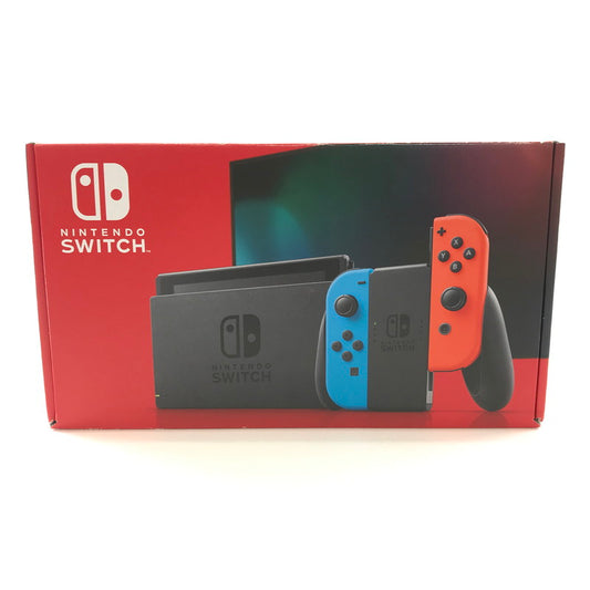 【中古品】 Nintendo Switch ニンテンドースイッチ 本体 Joy-Con(L) ネオンブルー (R) ネオンレッド (ETC) ゲーム 034-250327-mh-03-fuz 万代Net店