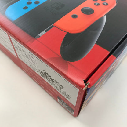 【中古品】 Nintendo Switch ニンテンドースイッチ 本体 Joy-Con(L) ネオンブルー (R) ネオンレッド (ETC) ゲーム 034-250327-mh-03-fuz 万代Net店