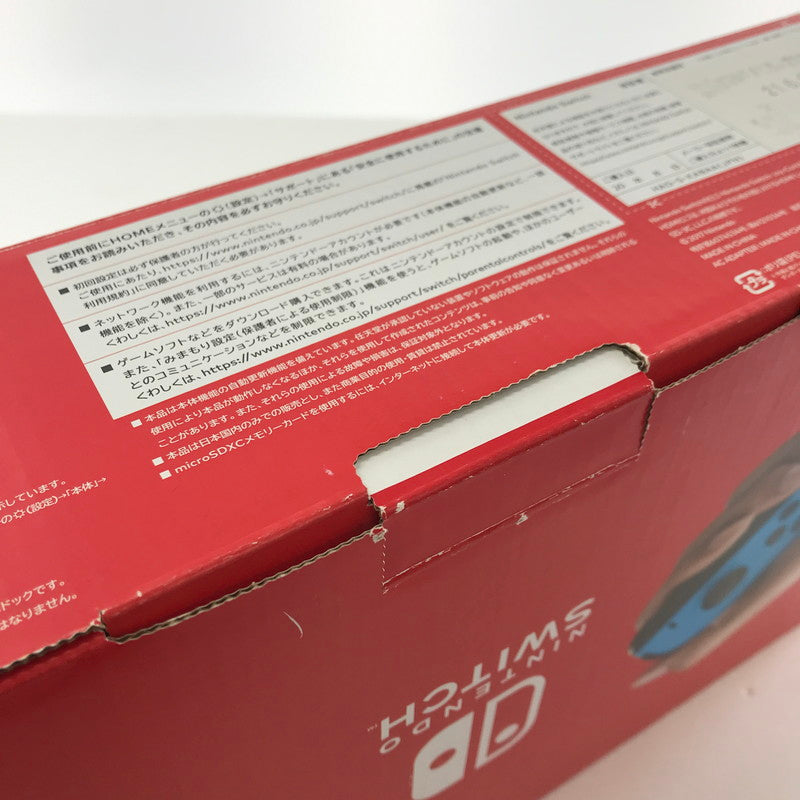 【中古品】 Nintendo Switch ニンテンドースイッチ 本体 Joy-Con(L) ネオンブルー (R) ネオンレッド 2019モデル ゲーム 034-250327-mh-02-fuz 万代Net店