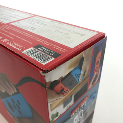 【中古品】 Nintendo Switch ニンテンドースイッチ 本体 Joy-Con(L) ネオンブルー (R) ネオンレッド 2019モデル ゲーム 034-250327-mh-02-fuz 万代Net店