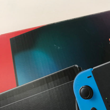 【中古品】 Nintendo Switch ニンテンドースイッチ 本体 Joy-Con(L) ネオンブルー (R) ネオンレッド 2019モデル ゲーム 034-250327-mh-02-fuz 万代Net店